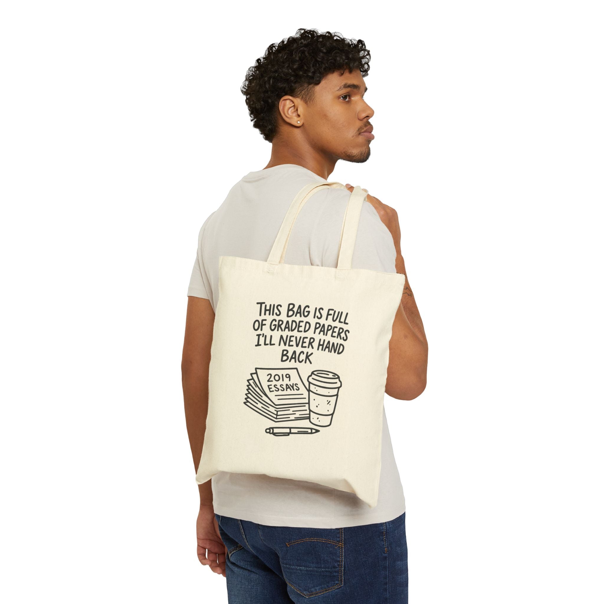 Graded Papers Canvas Tote Bag