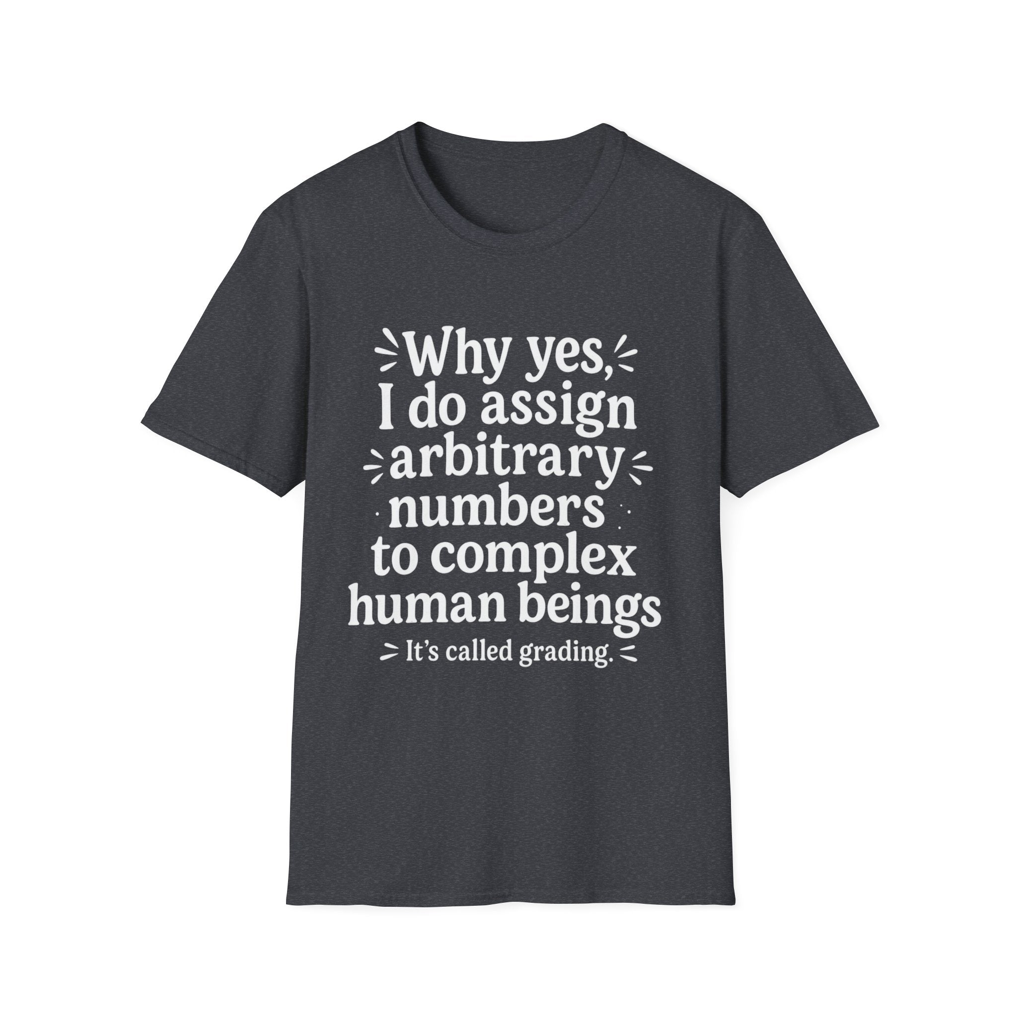 Arbitrary Numbers: It's Called Grading!