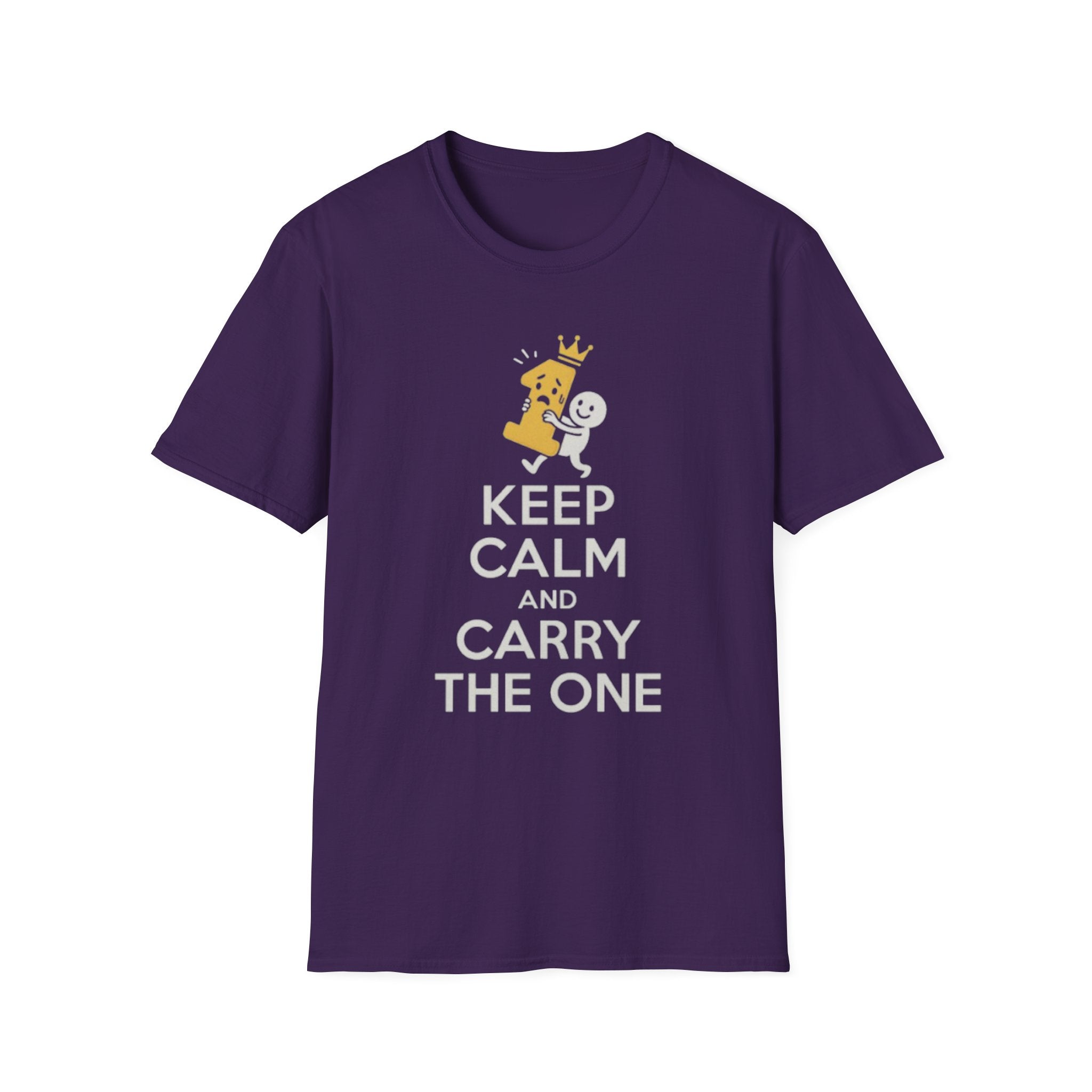 Keep Calm and Carry the One Unisex Soft style T-Shirt