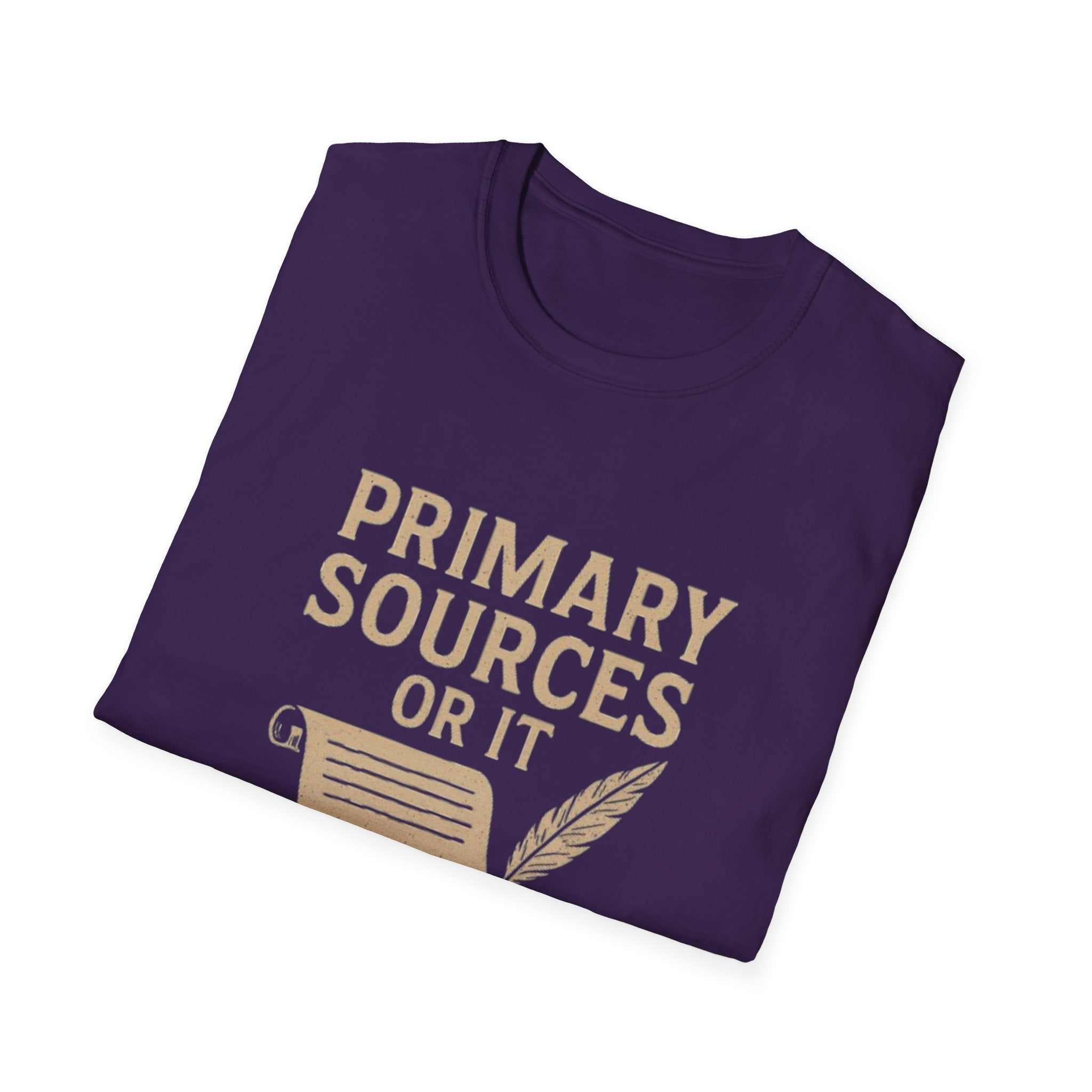 Primary Sources or it didn't happen!