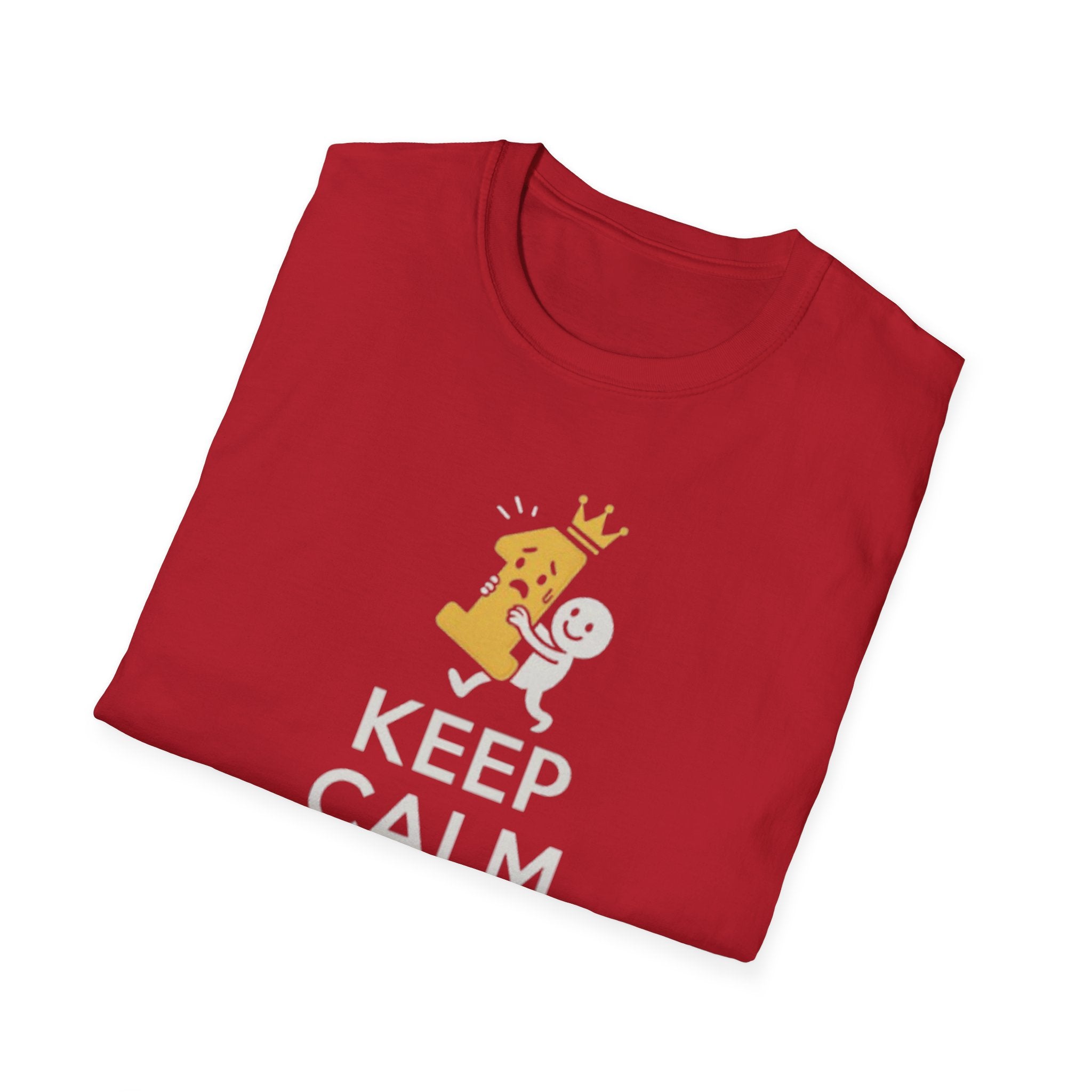 Keep Calm and Carry the One Unisex Soft style T-Shirt