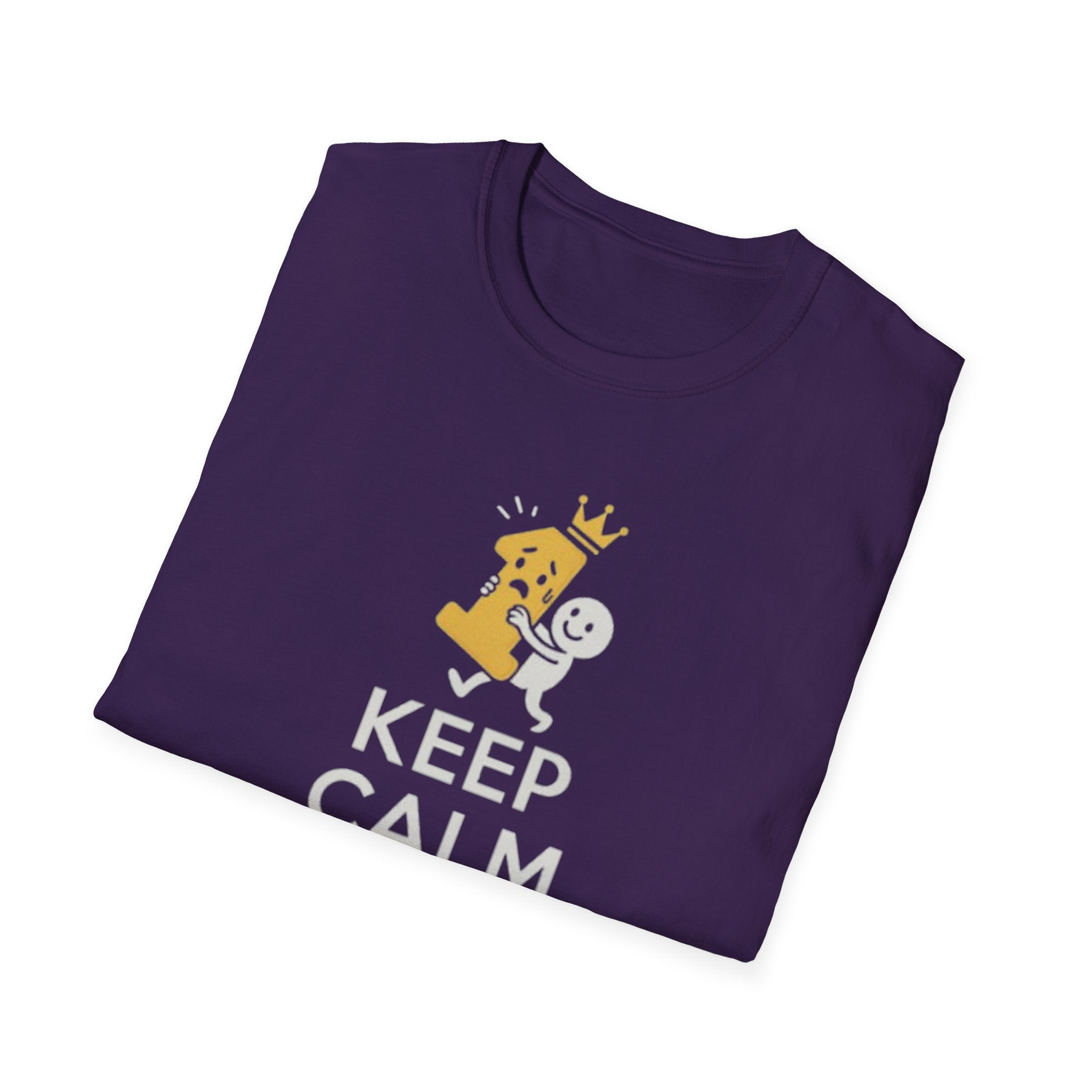 Keep Calm and Carry the One Unisex Soft style T-Shirt
