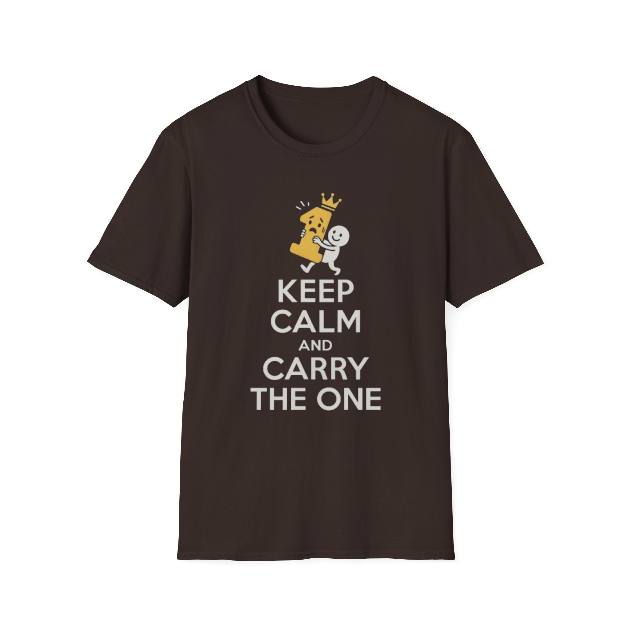 Keep Calm and Carry the One Unisex Soft style T-Shirt