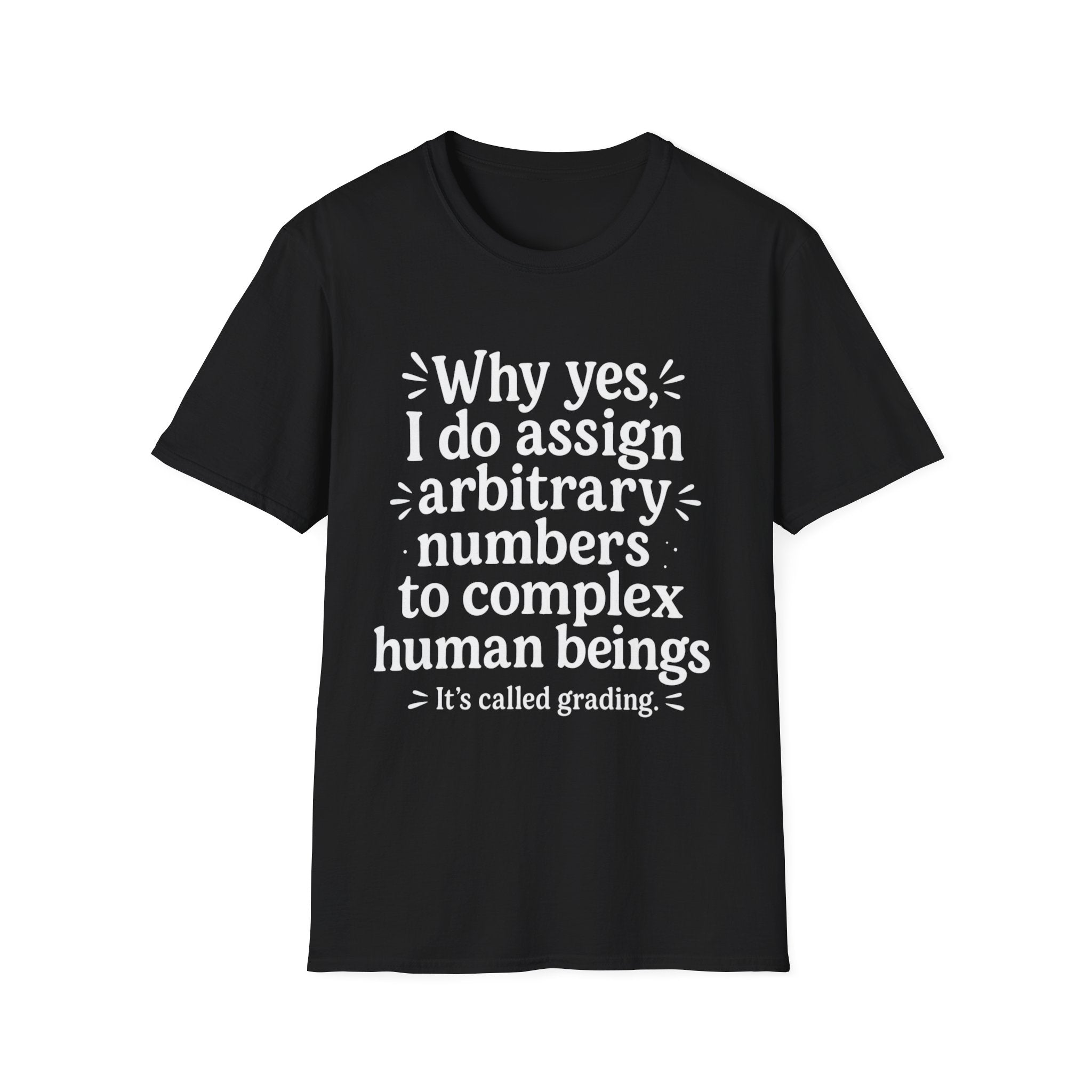 Arbitrary Numbers: It's Called Grading!