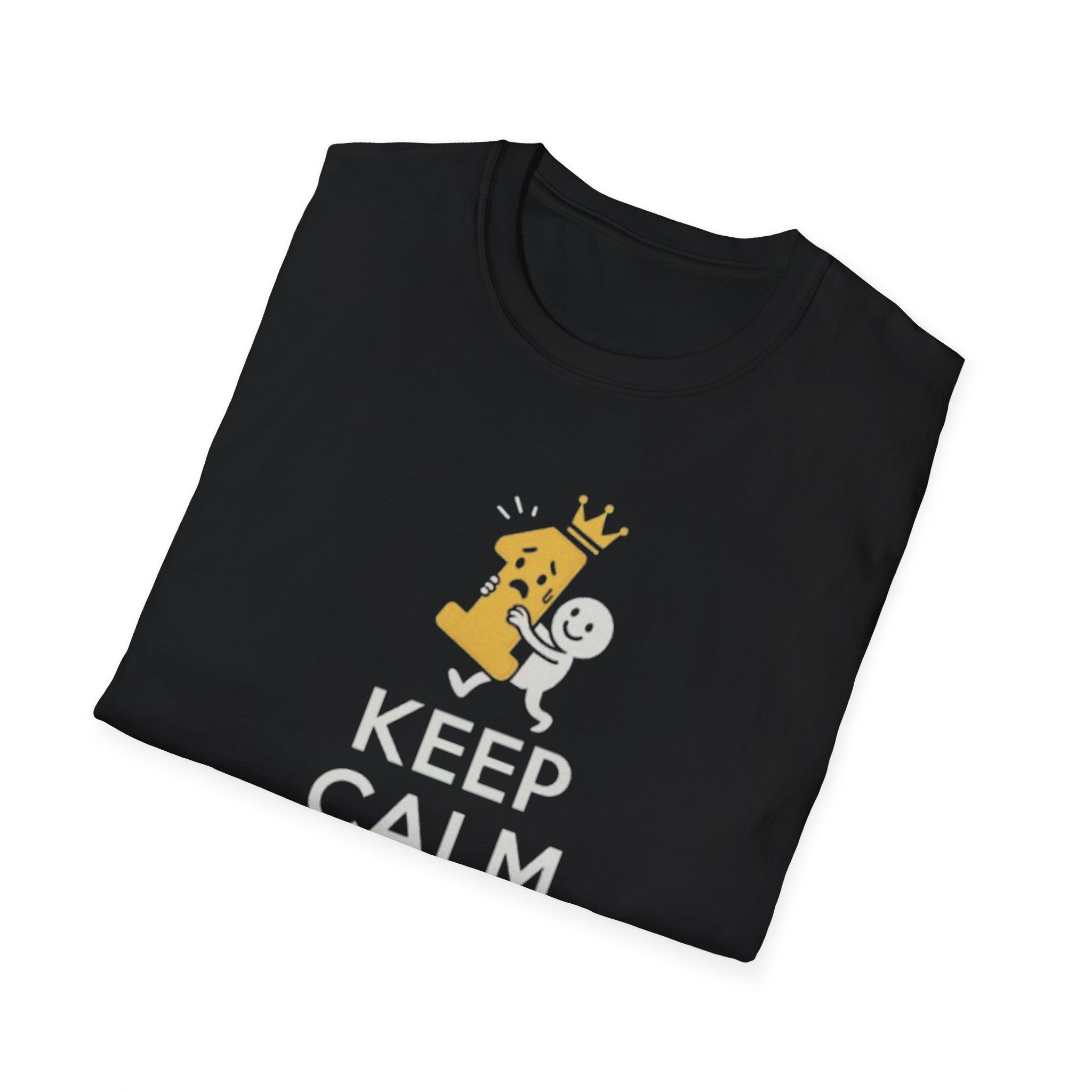 Keep Calm and Carry the One Unisex Soft style T-Shirt