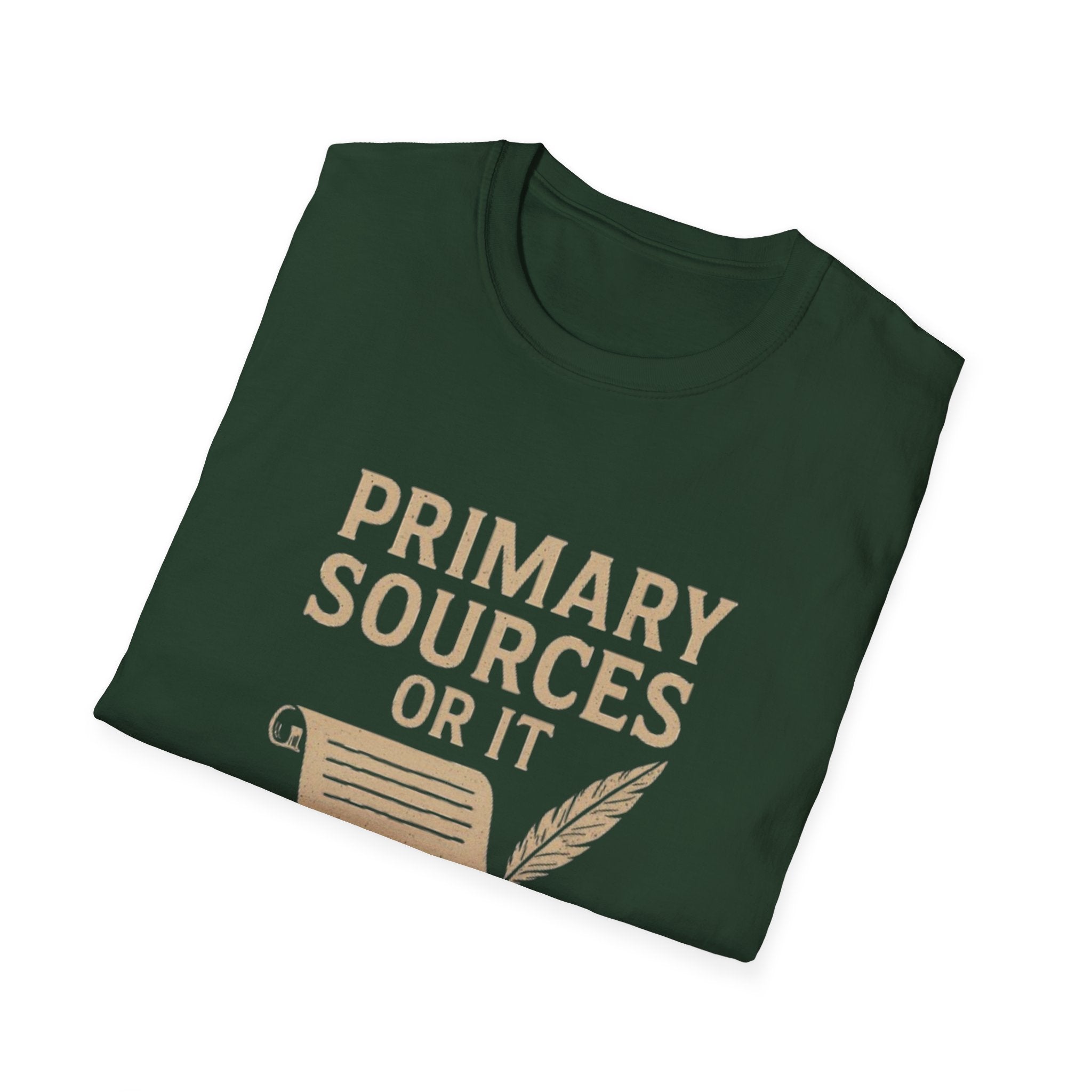 Primary Sources or it didn't happen!