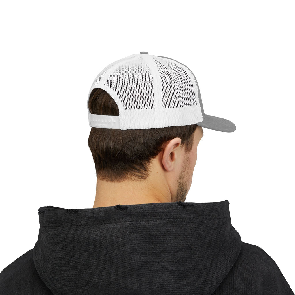 Panic and Pedagogy Snapback Trucker Cap