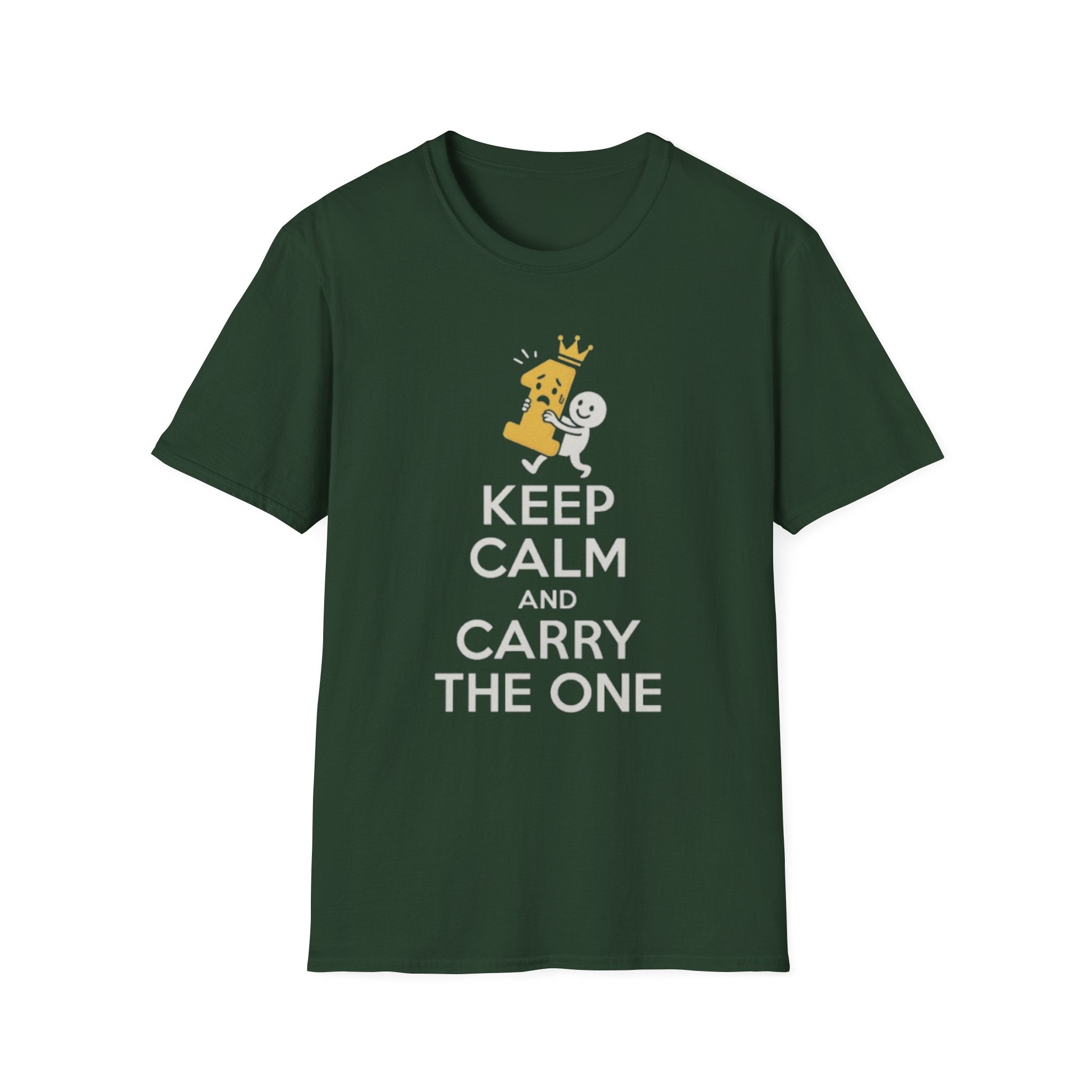 Keep Calm and Carry the One Unisex Soft style T-Shirt