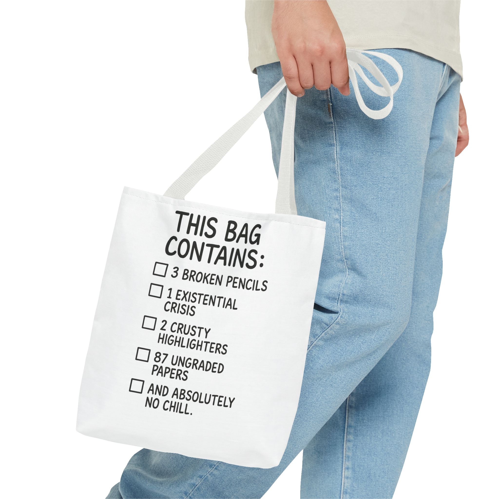 Checklist & Design Tote Bag