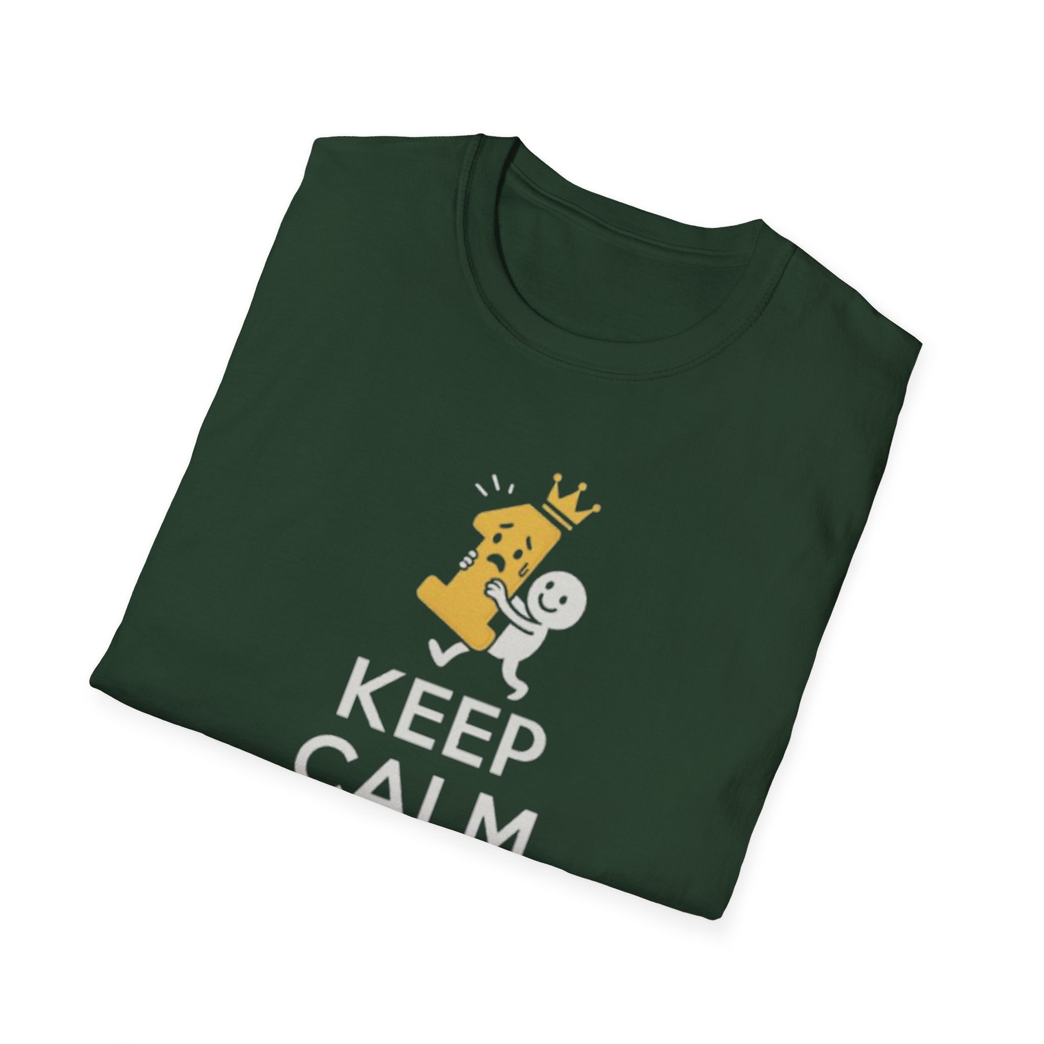 Keep Calm and Carry the One Unisex Soft style T-Shirt